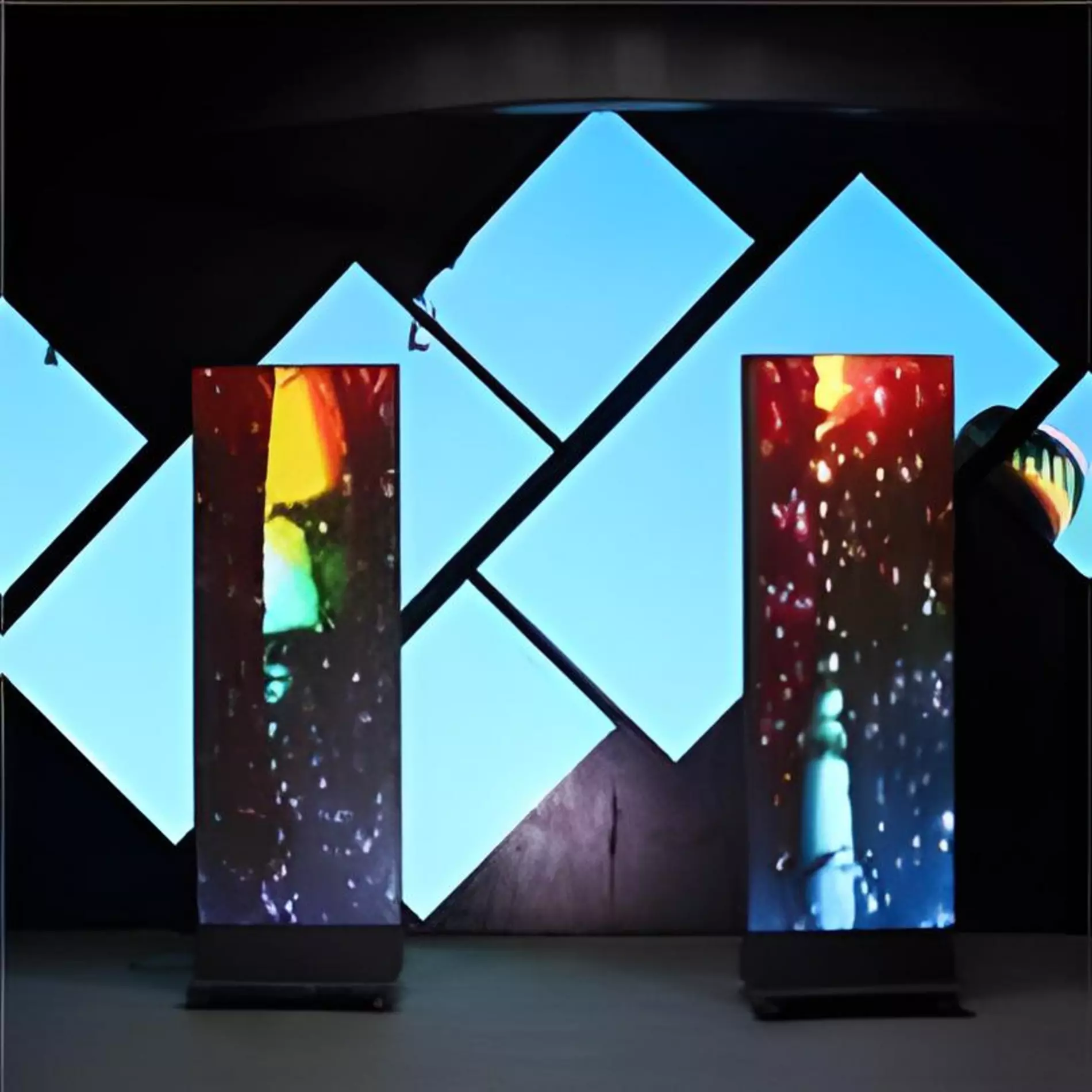 Maßgeschneiderte LED-Wände
