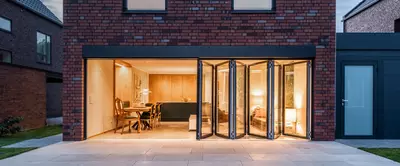 Glas Faltwand Highline