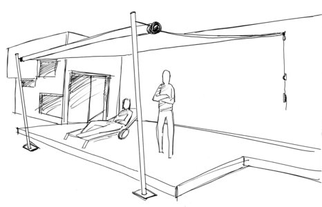 SHADE INOX Ausführung für Terrasse & große Flächen