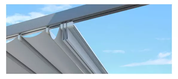 Pergolamarkise Pavilion Pergola Sunrain XLM von Leiner Pergolamarkise Pavilion Pergola Sunrain XLM von Leiner