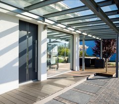 Balkon Überdachungen Terrassendächer Sonnenschutz Wetterschutz Windschutz