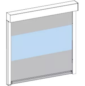 Textilscreen ZIP-Solidscreen von Valetta Textilscreen ZIP-Solidscreen von Valetta
