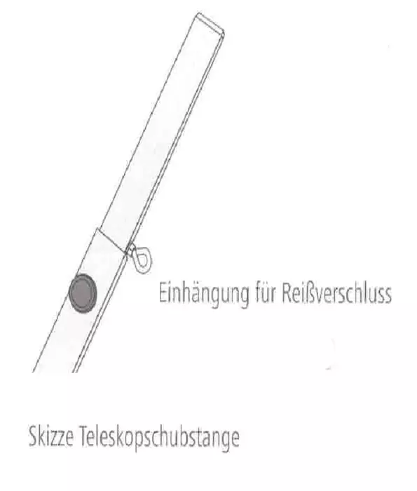 Teleskopschubstange
