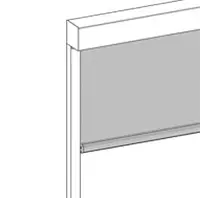 Textilscreen ZIP-Solidscreen von Valetta Textilscreen ZIP-Solidscreen von Valetta