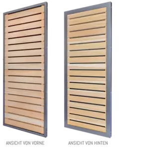 Schiebeladen Typ SX - Holz