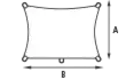 Rechteck zur Wandmontage Rechteck zur Wandmontage