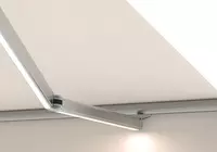Hella halboffene Markise Viva super 7040 LED Gelenkarm