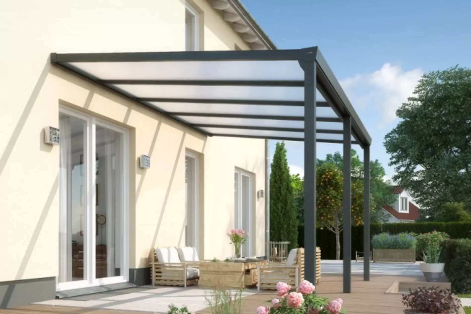 Überdachungen und Glasdachsysteme von Gardendreams International GmbH