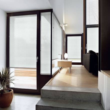 Einsatzbeispiel Plissee Fenster/Türen von Clauss Einsatzbeispiel Plissee Fenster/Türen von Clauss