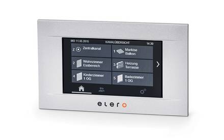 Elero Rohrantriebe Steuerung MultiTec Touch-868 Elero Rohrantriebe Steuerung MultiTec Touch-868