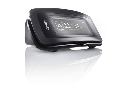 Rollladen Nina Timer io Touch-Display mit Zeitautomatik Innensonnenschutz von Somfy