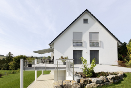 Neubau-Aufsetz-Außenjalousien Neubau-Aufsetz-Außenjalousien