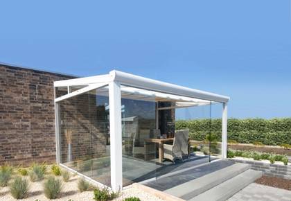Gardendreams Gartenzimmer Glasschiebewand München Olching