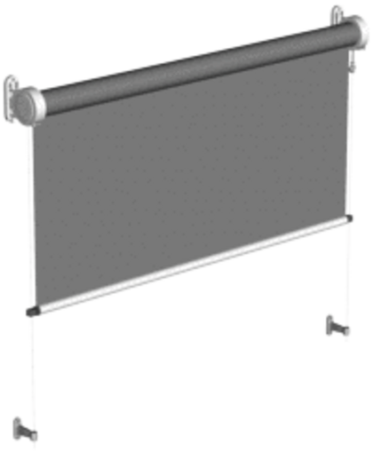 Senkrecht Markisen Loggia LS von Claus