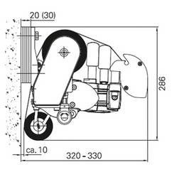 Leiner Sunrain Vario Volant Gelenkarm Markisen Wandmontage mit Kuppel Leiner Sunrain Vario Volant Gelenkarm Markisen Wandmontage mit Kuppel