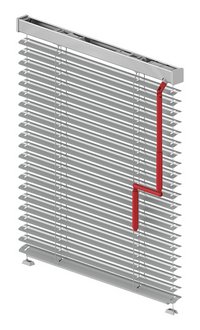 Innenjalousie Seilspannung