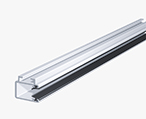 Führungsschiene mit  C-Nut 25x18 mm