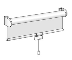 MHZ Rollos Mittelzug